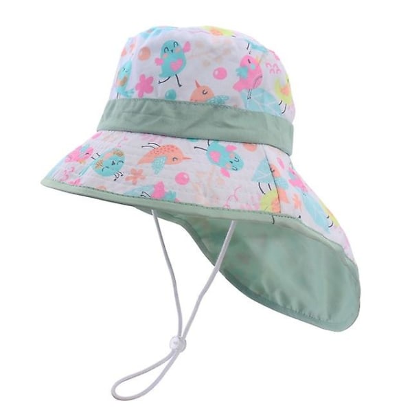 Solhatt for menn utendørs, tegneseriehatt for menn, sommerhatt med UV-beskyttelse, storbremmet fiskerhatt for menn chick 48-52cm