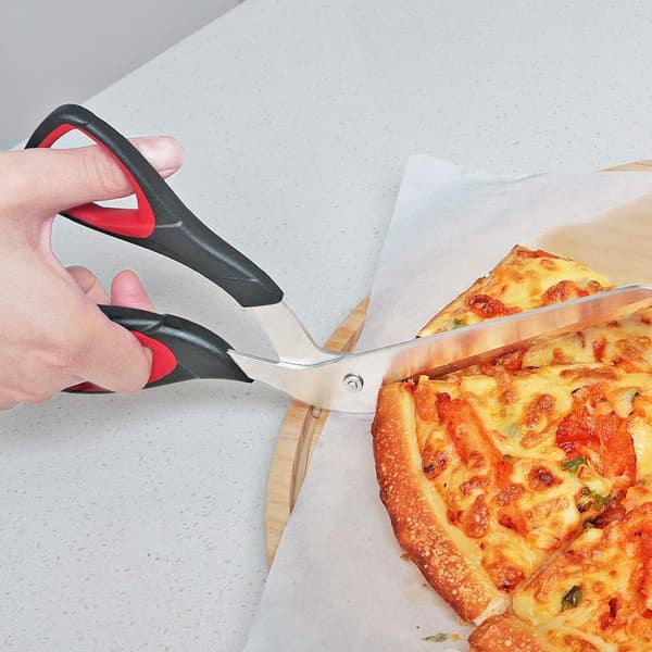 Pizzasax, pizzakutter med vass rostfritt stål blad 27CM