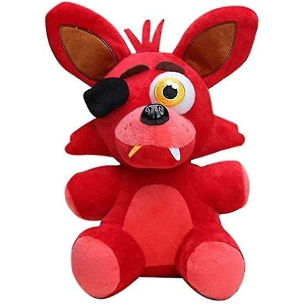 Five Nights Game Foxy Freddy Plussjfigur Fnaf Gave For Jul, Nyttår, Bursdag