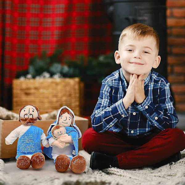30 cm Jeesus Plussilelu Ystäväni Jeesus Täytetty Nuken Kristuksen Uskonnollinen Jeesus Lelut Klassinen Uskonnollinen Vapahtaja Jeesus Plussi Jesus and Maria