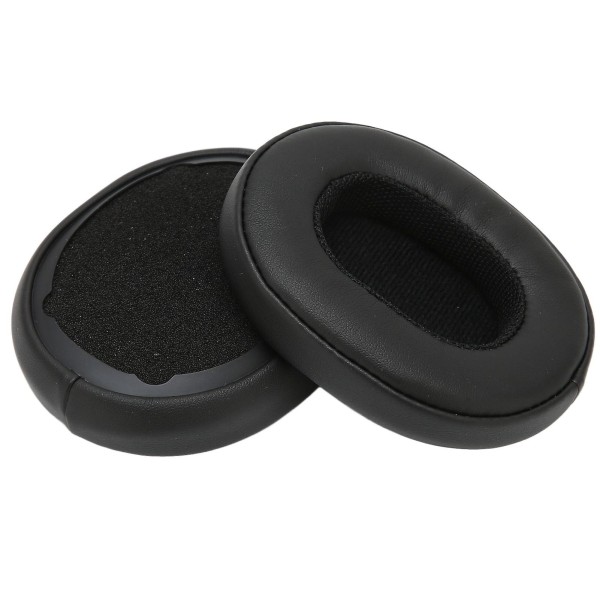Øreputer i proteinlær som erstatning for Skullcandy Crusher 3.0 Wireless Hesh3 øreputer - Reparasjonsdeler - Svart