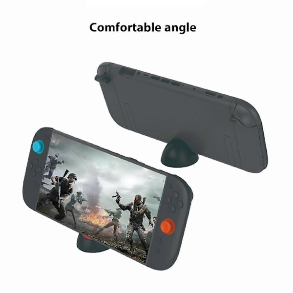 PGTECH GP-376 Nintendo Switch 2, Switch ja Switch OLED -konsolille, kannettava pyöreä latausteline Black Blue