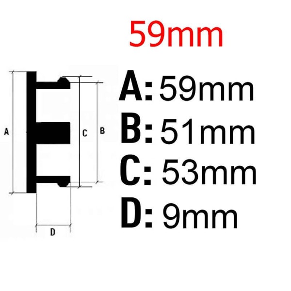 4 kpl 56mm 59mm 60mm 63mm Abt Auton Merkki Vanteen Keskiö Napan Kansi Logot