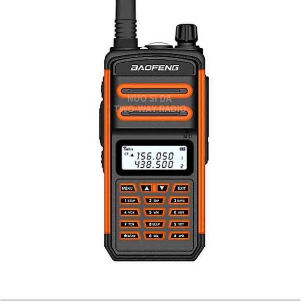 BaoFeng S5 plus Kraftig Walkie Talkie CB Radio Transceiver 5-25km Lang rekkevidde Orange