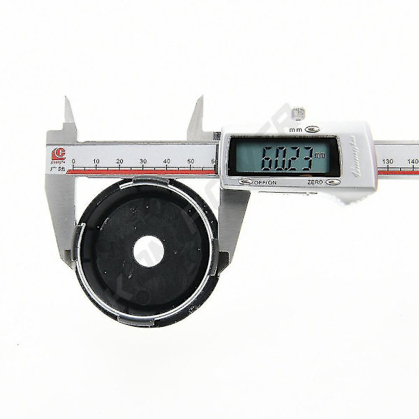 4 stk. Hjulkapsler 60mm Klipsdiameter Sport Felgdeksel Kapsel Enkei Klistremerke Hjul Senter Navkapsel Sølv Amp;,9