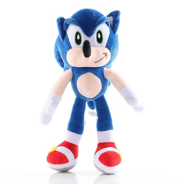 Sonic-pelihahmo Pehmolelu 3D Pehmeä Täytetty Piirretty Leikki Lasten Halaukseen Sopiva Tyyny Bule28cm