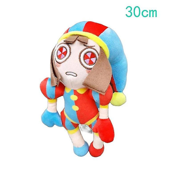 Den Fantastiske Digitale Cirkus Plyslegetøj Pomni Jax Ragatha Kinger Caine Gangle Zooble Fyldt Dyr Klovn Plushie Dukke Barn Fan Gave Pomni C