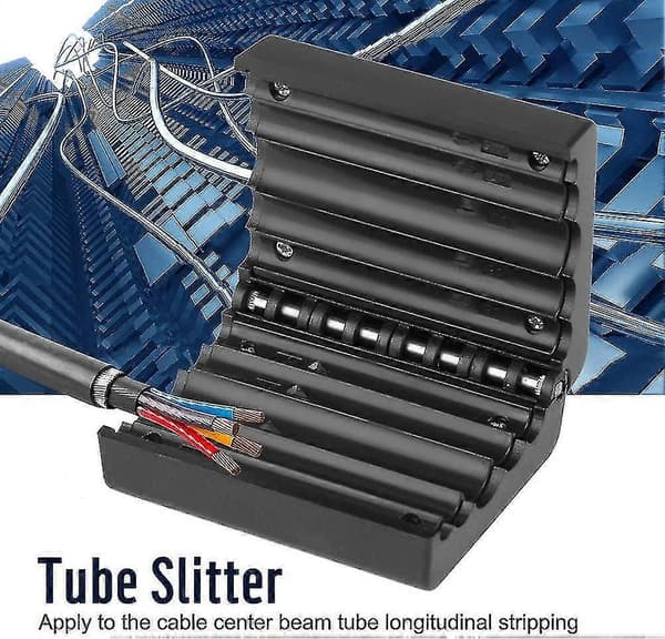 Kabelstripper 4,5-11mm, Kabelstripper Båndbuffer Fiberoptisk Kutter For Langsgående Stripping Av Sentralbjelkerør