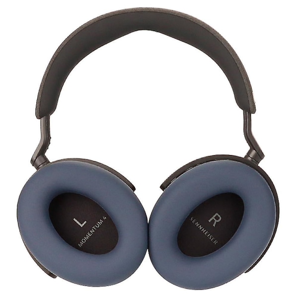 1 Par Silikon Öronkuddar för Sennheiser MOMENTUM 4 Trådlösa Bluetooth-hörlurar Mjuka Kuddar - Beige