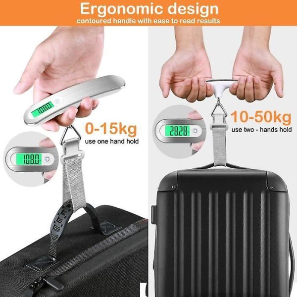 Højpræcision elektronisk bagagevægt