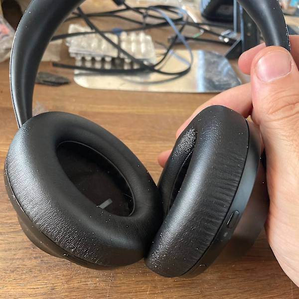 1 Par Bløde Svampepude Udskiftning Ørepude Puder Til Bose 700/nc700  - B Dark Gray
