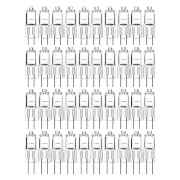 G4 Halogenlampor / Glödlampor - Varmvit - Halogen 20W (20-pack) 20w 20pack