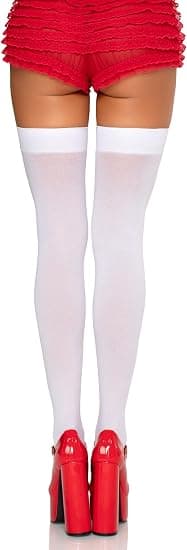 Sløjfe-dekoreret over-knee strømper, one size fits all.