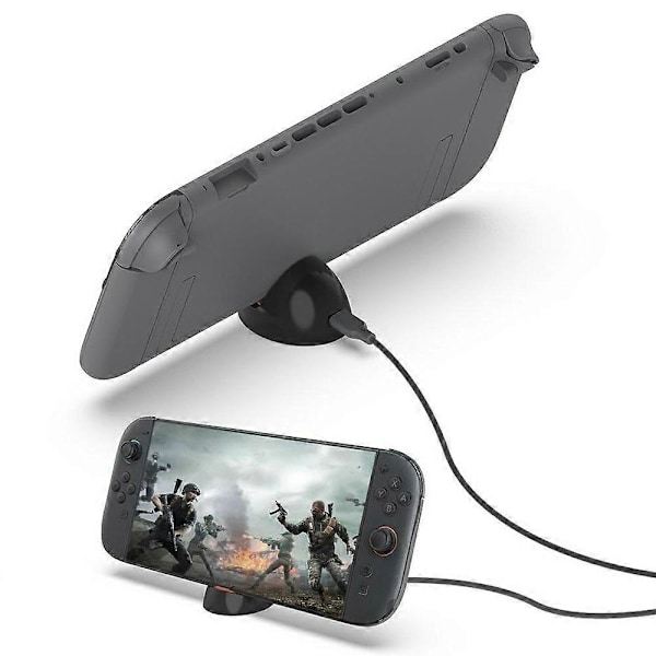 PGTECH GP-376 Nintendo Switch 2, Switch ja Switch OLED -konsolille, kannettava pyöreä latausteline Black Blue