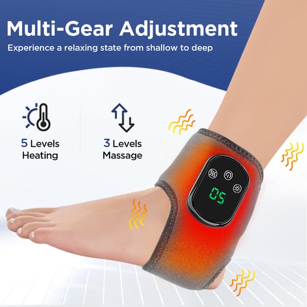 1-pak Multi-farvet Ankel Massager Premium