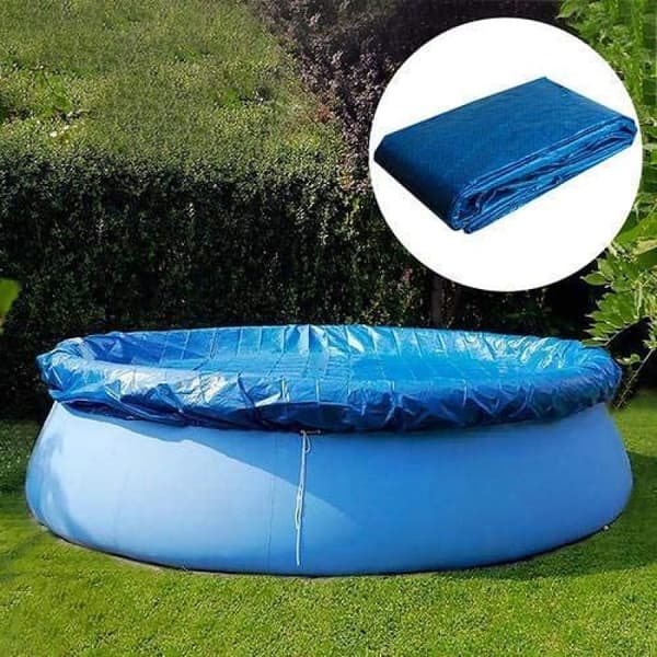 Runt Poolskydd Runt Poolskydd Portabel Dragskodesign, 183cm