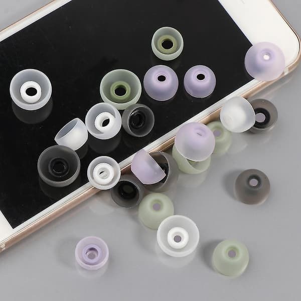 3 par erstatningsørepropper i silikon for Sm-r177 Galaxy Buds2 Black