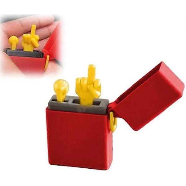 Sjov Langfinger Lighter, 3D-printet Langfinger Lighter Prank Gaver red