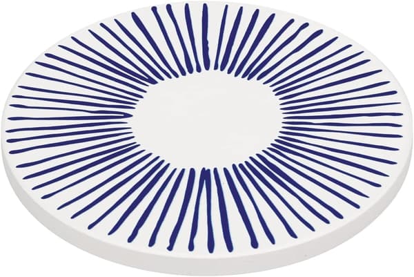 Keramisk stativ (11 cm rundt), med mønster
