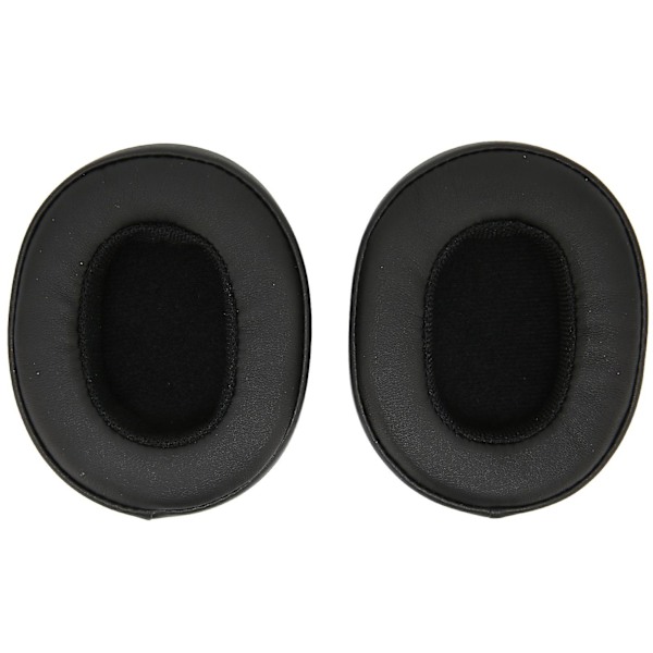 Øreputer i proteinlær som erstatning for Skullcandy Crusher 3.0 Wireless Hesh3 øreputer - Reparasjonsdeler - Svart