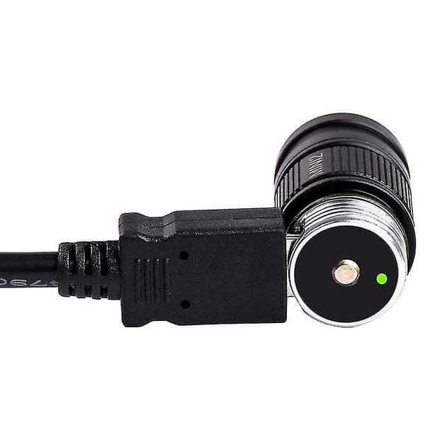 Mini2 Ca18-3x 220 2-modus Mini Usb Lading Led Lommelykt+1x10180