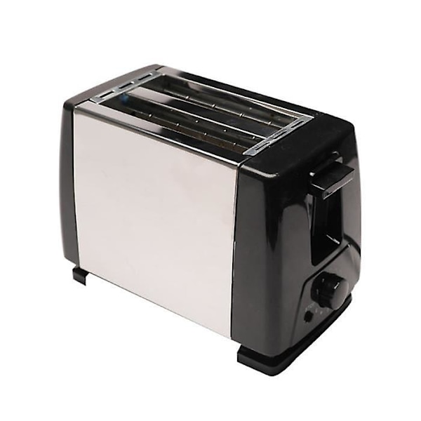 2 skive brødrister Bh 002 Multifunktionel automatisk brødrister 2 skive brødrister husholdningsapparater sort