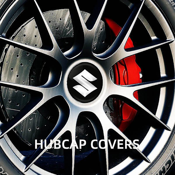 4 stk. 56mm Bilhjul Center Hub Cap Dekal Hjulklistermærke Til Jimny Vi Sx4 Swift Alto