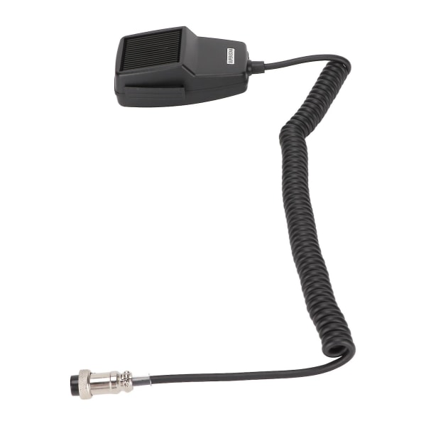 DM-507 Walkie Talkie 4-stifts svart CB-mikrofonhögtalare
