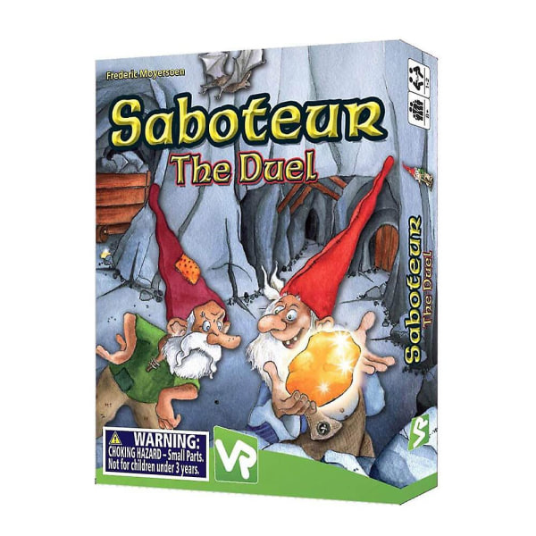 Saboteur The Duel Theme Mycket interaktivt samtida Bäst i unikt kortspel