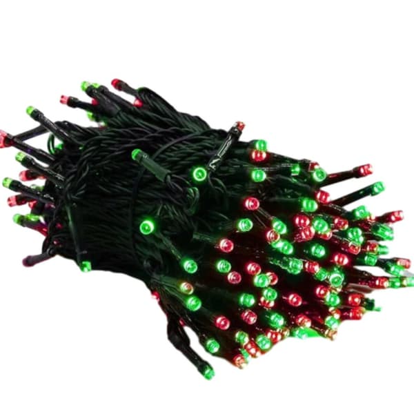 200-LED Grön Ljusslinga Tålig