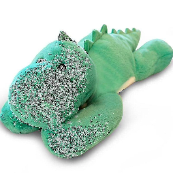 Vägd Ångest Dinosaurie Plysch Leksak Kudde Söt Dinosaurie Fylld Djur Dockor För Pojkar Flickor-yujia Green Dinosaur 70cm-27.6inch