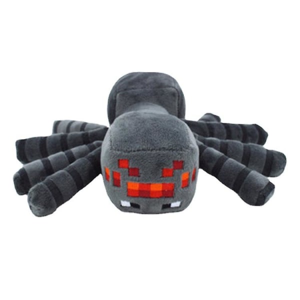 Minecraft Figur Steve Rosa Gris Tiger Cat Ender Dragon Spindel Plyschleksak Zombie Man Rag Doll[HSF] 16cm squid 15-60cm