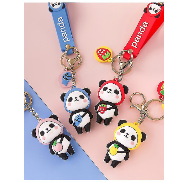 Doll Keychain Pendant Creative Personalized Panda Chain Cartoon