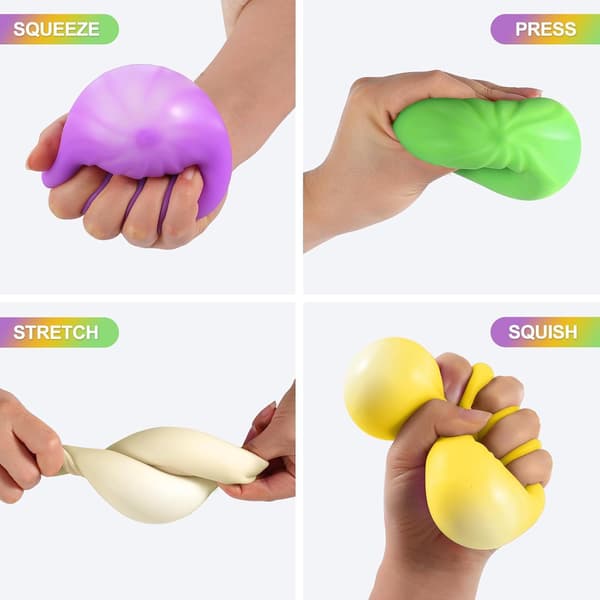 Legetøj Dumpling Squishy Mystery Dumpling Klemme Stressbold Stressaflastende Dumpling Squishy Legetøj Med Damperkasse Dumplings Squishys til Børn Alder 6+ White