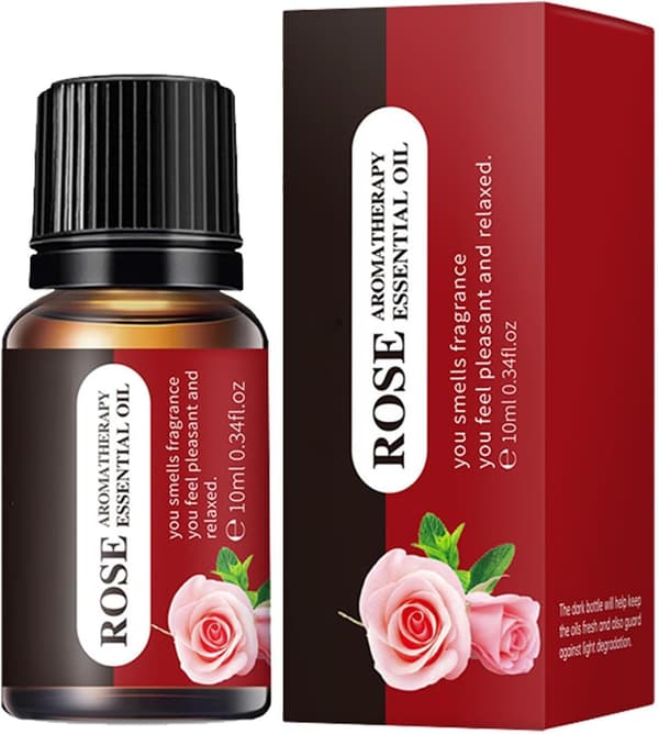 Duftolje for diffusere | 10 ml blomsterduft luftdiffusoroljer, tilbehørsoljer til hjemmet for soverom, bil, barnerom, reise, hybel og kontor D
