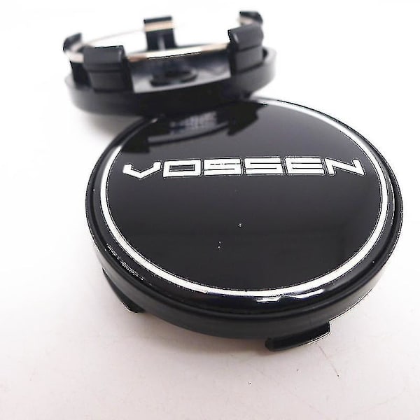 4 st 60 mm Vossen Hjulnavslock Bilfälgar Dammskyddande Lock Navkapslar 56 mm Bilstyling Tillbehör