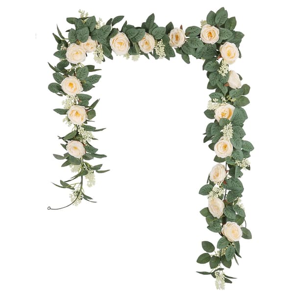 blomsterkrans, blomstervegg, krans bryllup