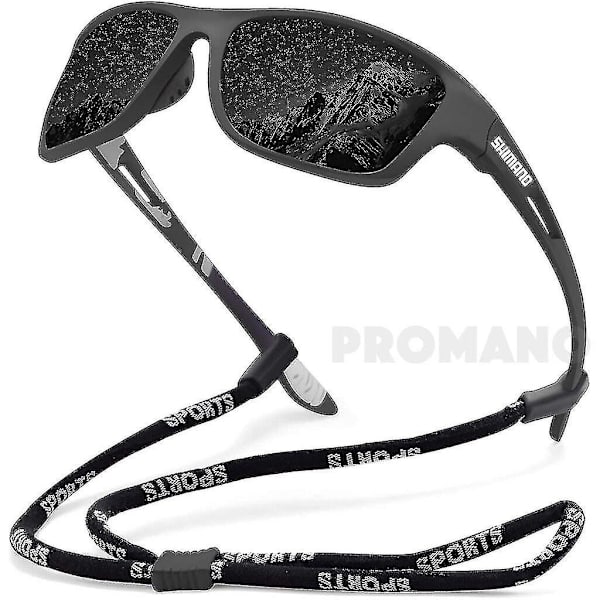 SHIMANO Polarisoivat Kalastuslasit Miesten Ajolaseja Miehille Aurinkolasit Vaellus Kalastus Klassiset Aurinkolasit UV400 Silmät Black