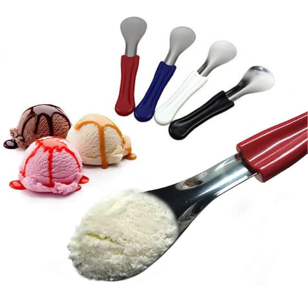 304 Stål Glasspatel – Rosdesign för Gelato & Pudding white