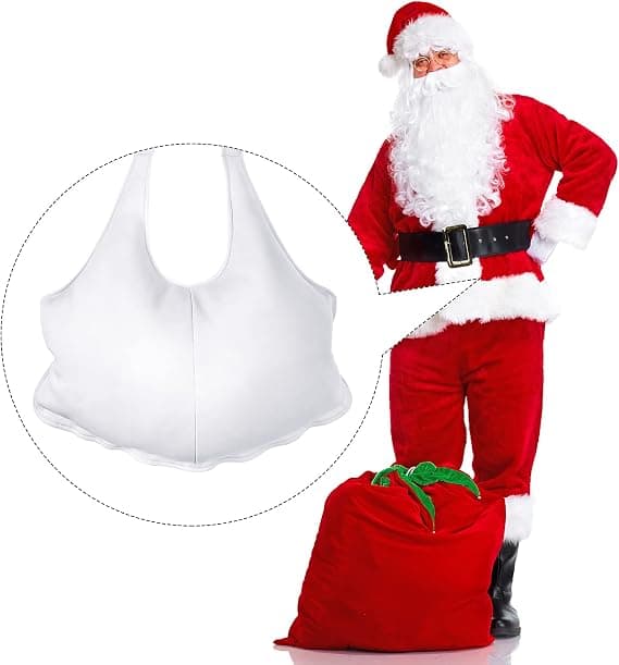 Unisex Tomtedräkt med vadderad mage - Julrollspel