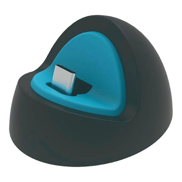 PGTECH GP-376 Nintendo Switch 2, Switch ja Switch OLED -konsolille, kannettava pyöreä latausteline Black Blue