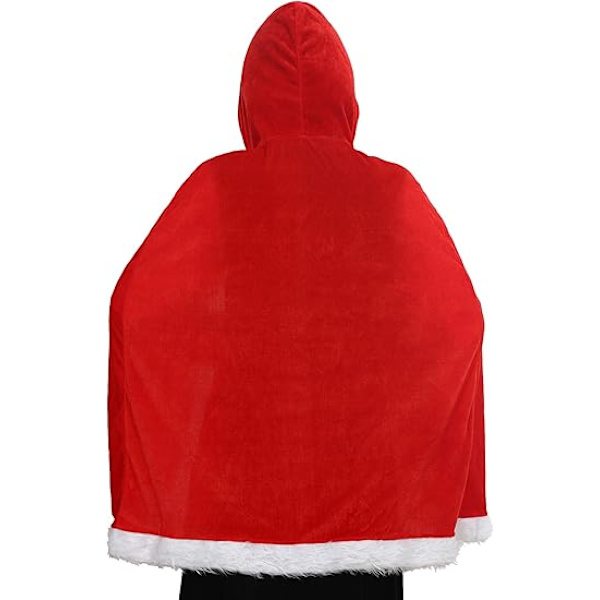 Julekappe, Julemandskappe, hættekappe (85 cm)