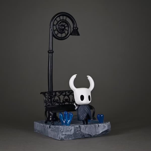 Hollow Knight - Gatelykt Scene Figur – Tematisk Scene Skrivebordsornament