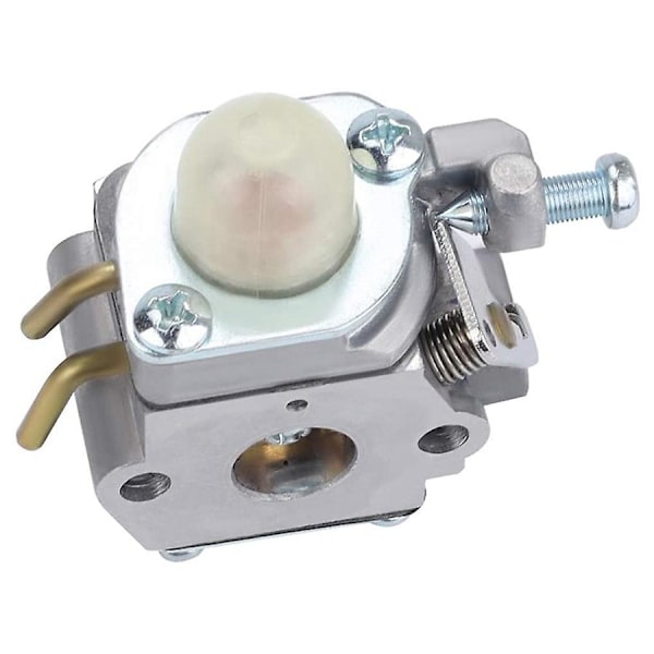 C1UH142 Karburator med brændstofledning Tune Up Kit til Homelite UT-085801 UT-21947 Craftsman 26CC Edger silver  yellow