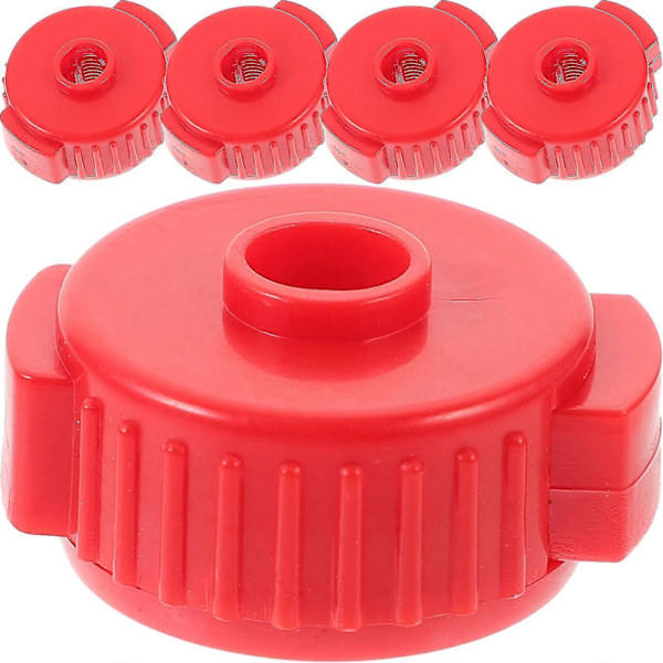 5 st Plast Trumma Snabbmuttrar Cymbalmuttrar Snabbkoppling Trumtillbehör Kit
