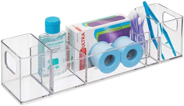 Flerlags oppbevaringsboks, transparent
