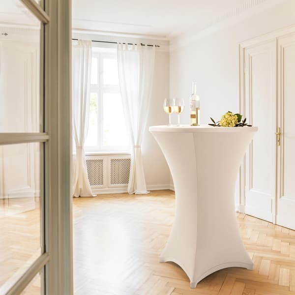 Bistro-pöydän joustava suojus