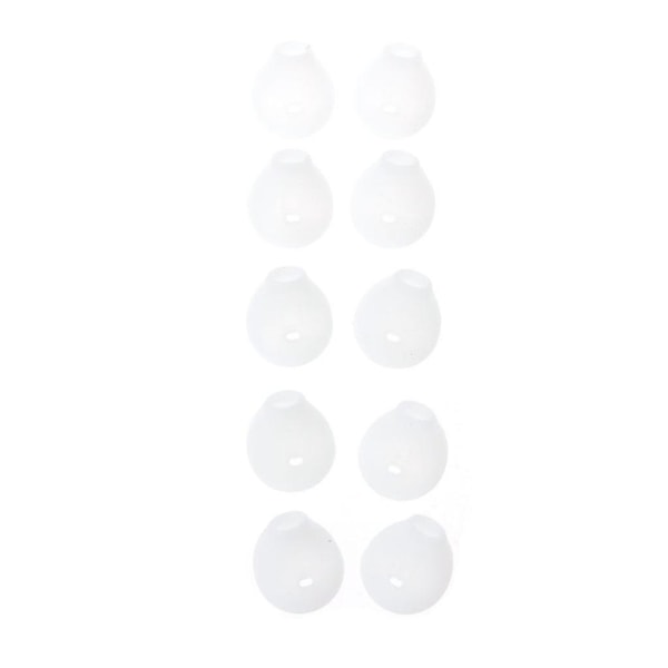 Silikoniset kuulokkeiden kärjet Earbuds Ear Buds Tips Plugs Forsony Wi-sp500 S7 S6:lle White