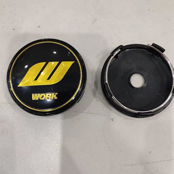 4 kpl 60 mm:n pyörän keskiön napahatut Vs W Work Universal vanteet pölytiiviit suojukset napahatut Emblem Car Styling|pyörän keskiön napahatut|