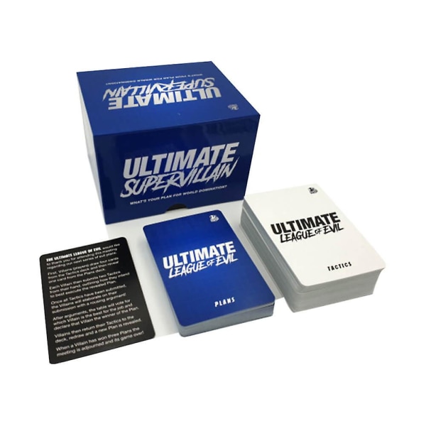 Mycket interaktivt Utmärkt Kvalité Funfilled Ultimate Superskurk Kortspel